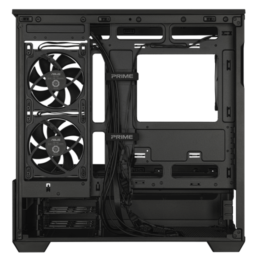 ASUS Prime AP202 ARGB Mid Tower Gaming Case - Black 